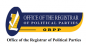 Office of the Registrar of Political Parties logo